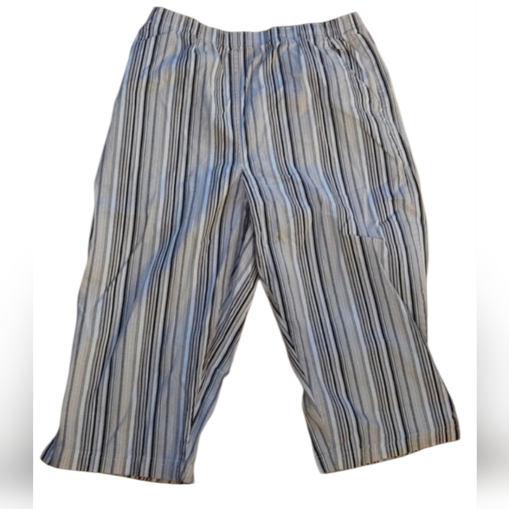 Tradition Country Collection Stripped Cropped Khaki